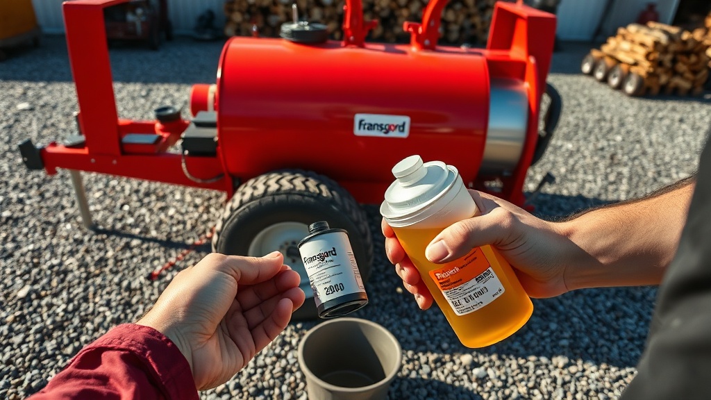 Fransgård TC-10 Hydraulic Fluid Change: Step-by-Step Guide